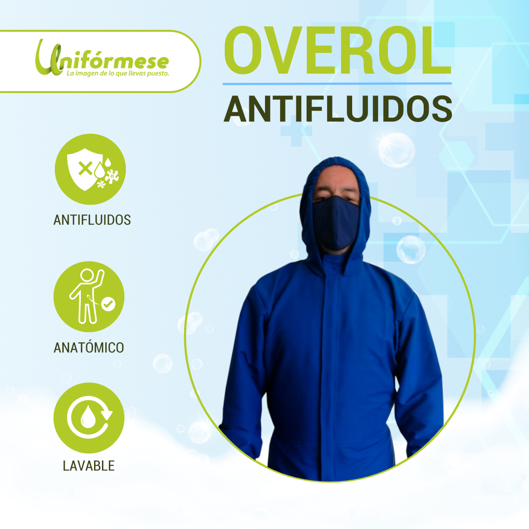 Overoles lavables antifluidos cheap